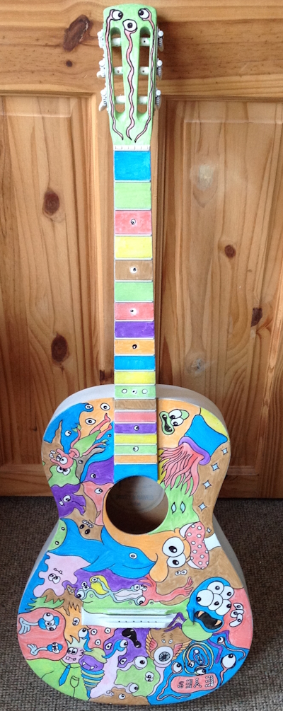 Work in progress guitar 2
